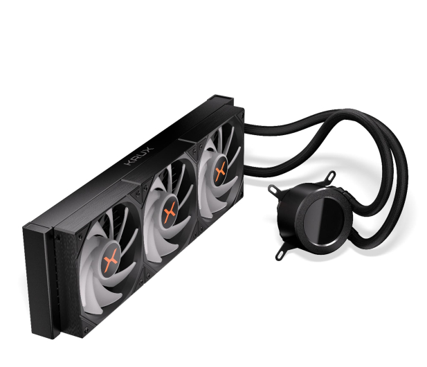 KRUX HydroGlance 360 ARGB LCD 3x120mm KRXE004 - 1362096 - zdjęcie 4